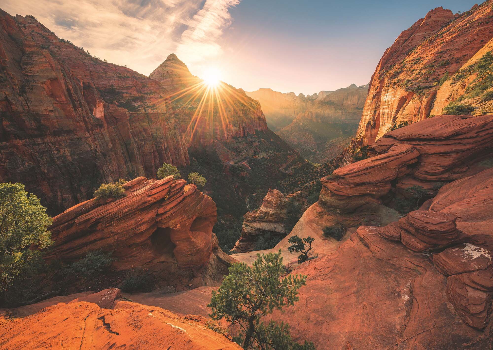 Ravensburger Pussel - Zion Canyon USA 1000 bitar