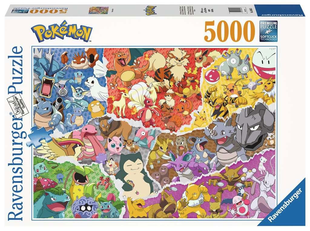 Ravensburger Pussel, Pokémon Allstars 5000 bitar