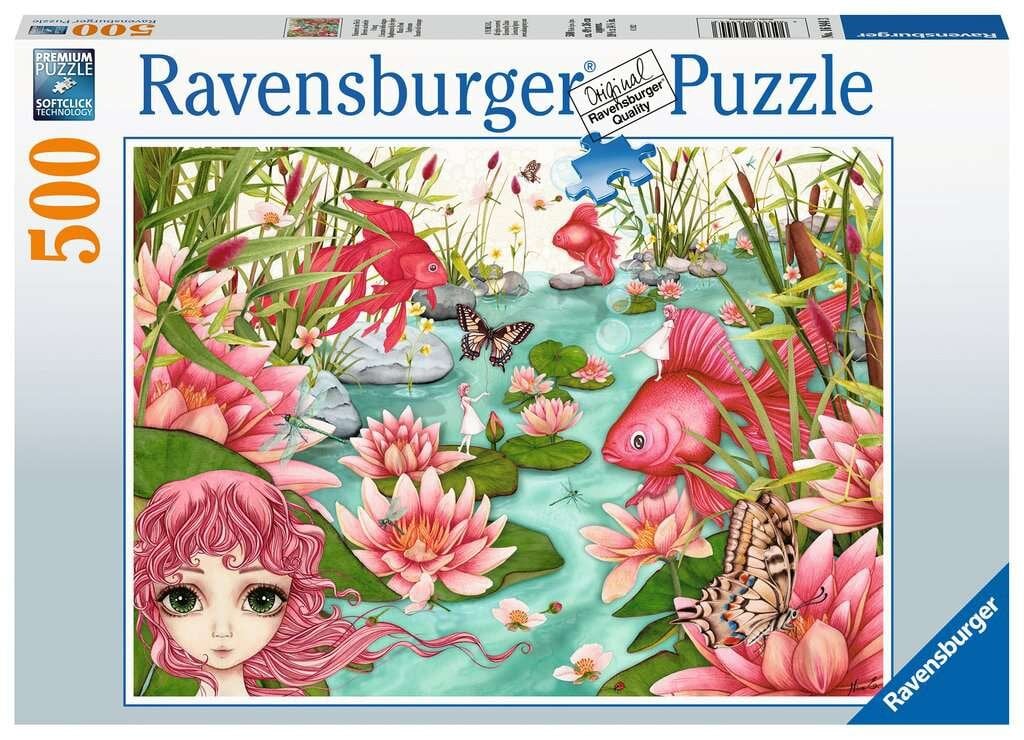 Ravensburger Pussel - Minu´s dagdrömmar vid dammen 500 bitar