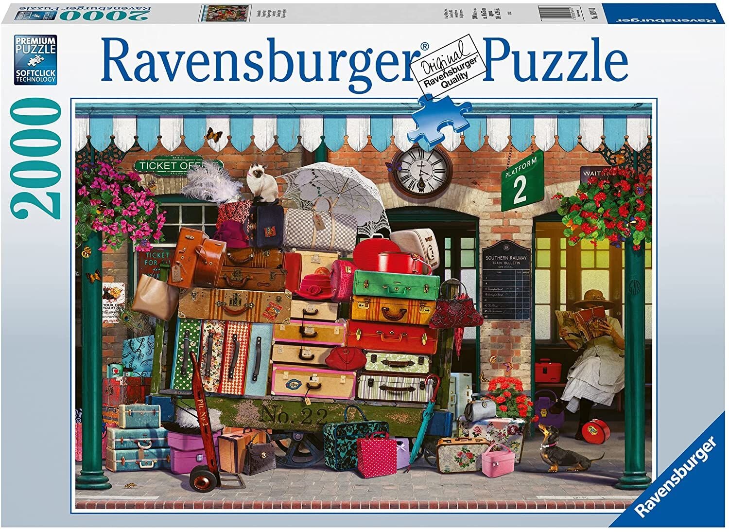 Ravensburger Pussel - På resande fot 2000 bitar