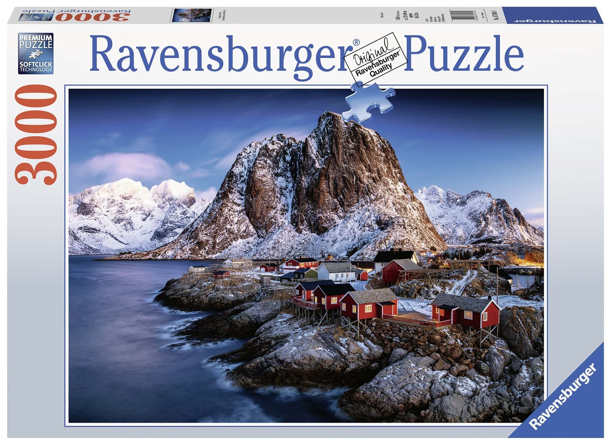 Ravensburger Pussel - Hamnoy, Lofoten 3000 bitar