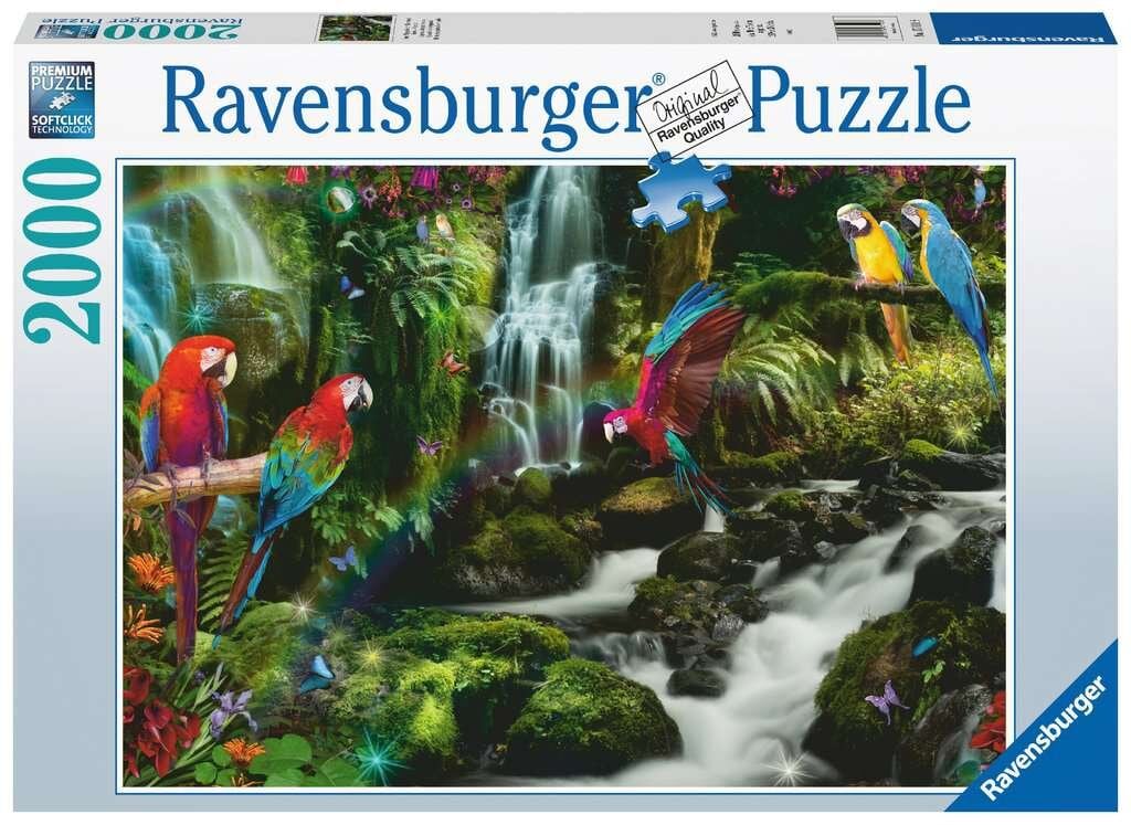 Ravensburger Pussel, Papegojornas paradis 2000 bitar