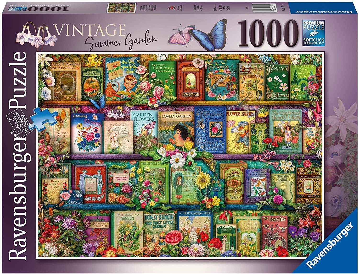 Ravensburger Pussel - Vintage Summer Garden 1000 bitar