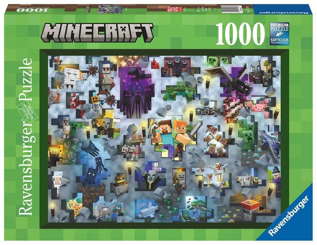 Ravensburger Pussel - Minecraft Mobs 1000 bitar