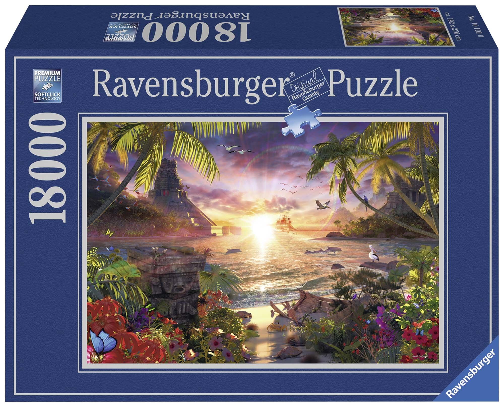 Ravensburger Pussel - Solnedgång i Paradiset 18000 bitar