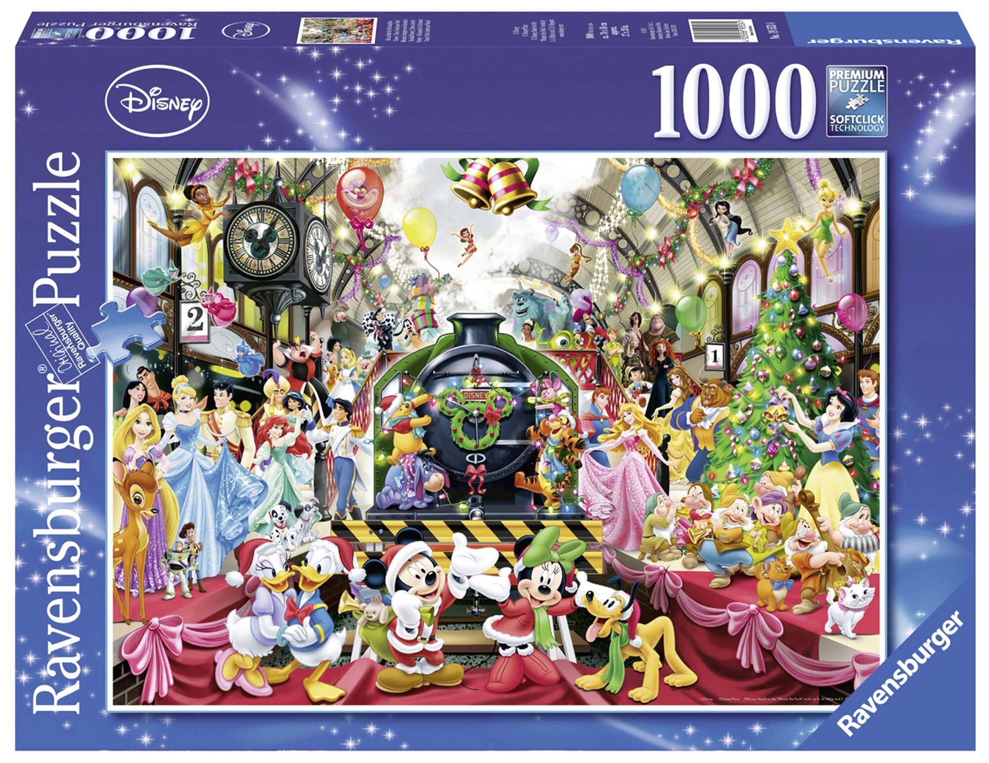 Ravensburger Pussel, Disney - Alla ombord till jul! 1000 bitar