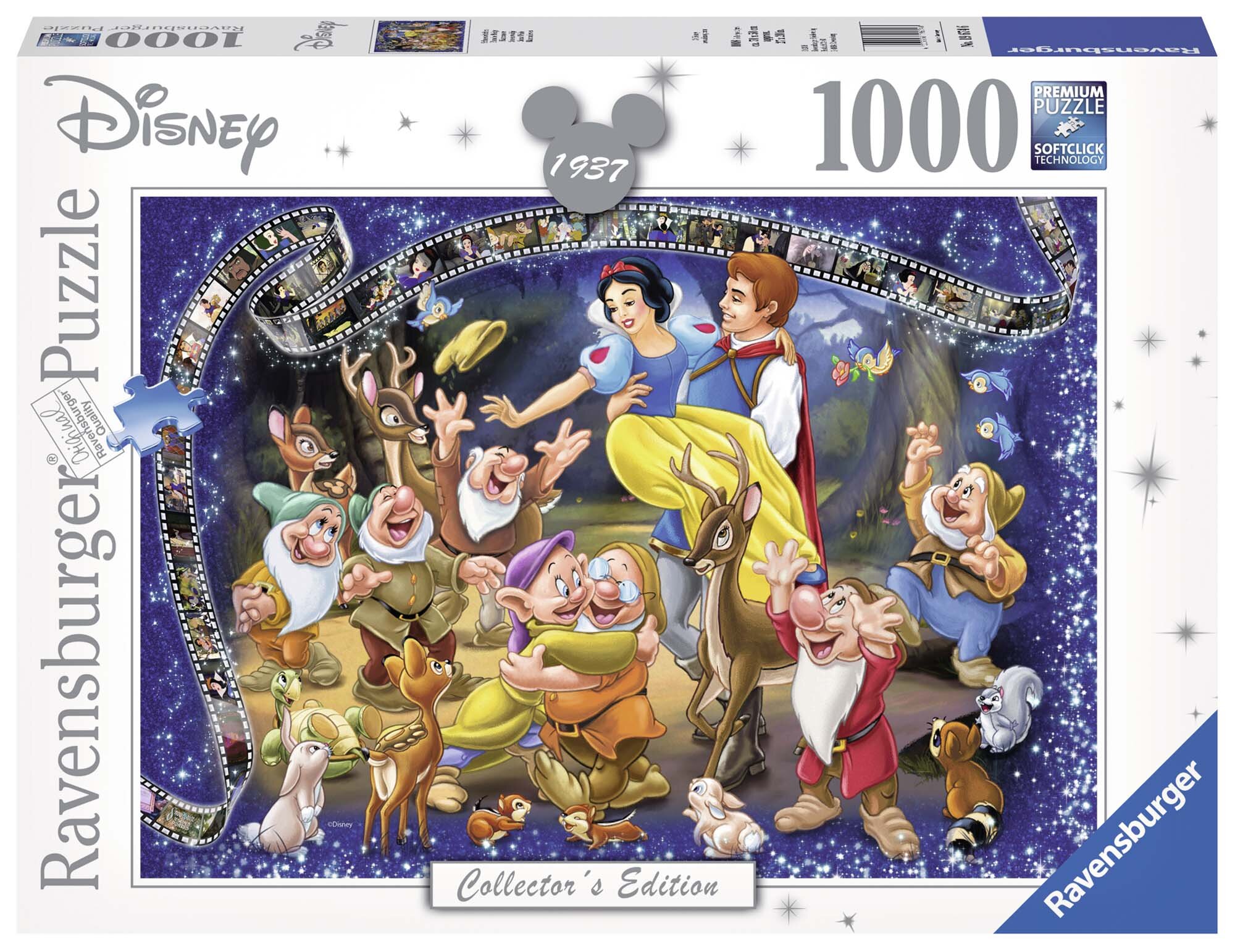 Ravensburger Pussel, Disney - Snövit 1000 bitar