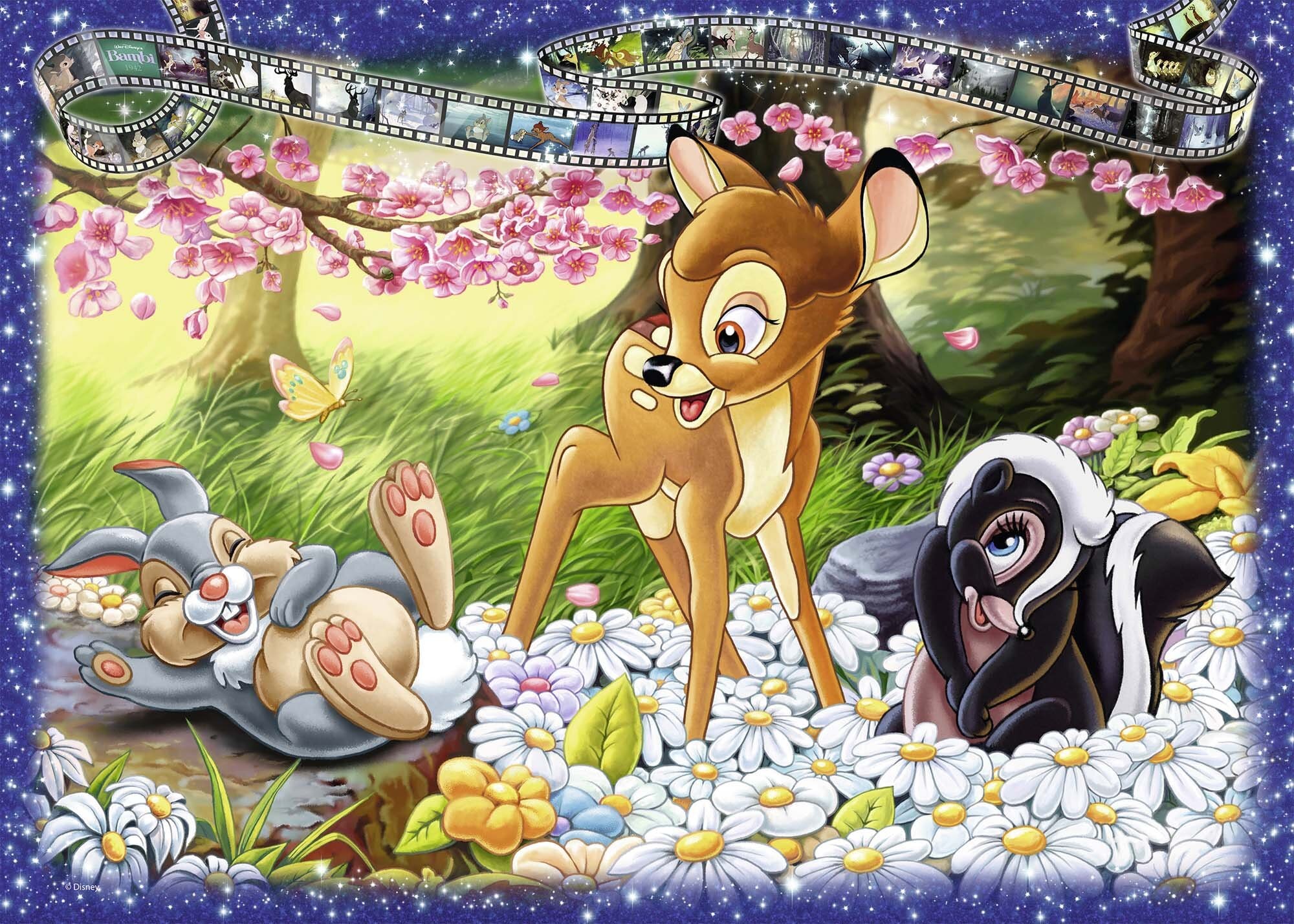 Ravensburger Pussel, Disney - Bambi 1000 bitar