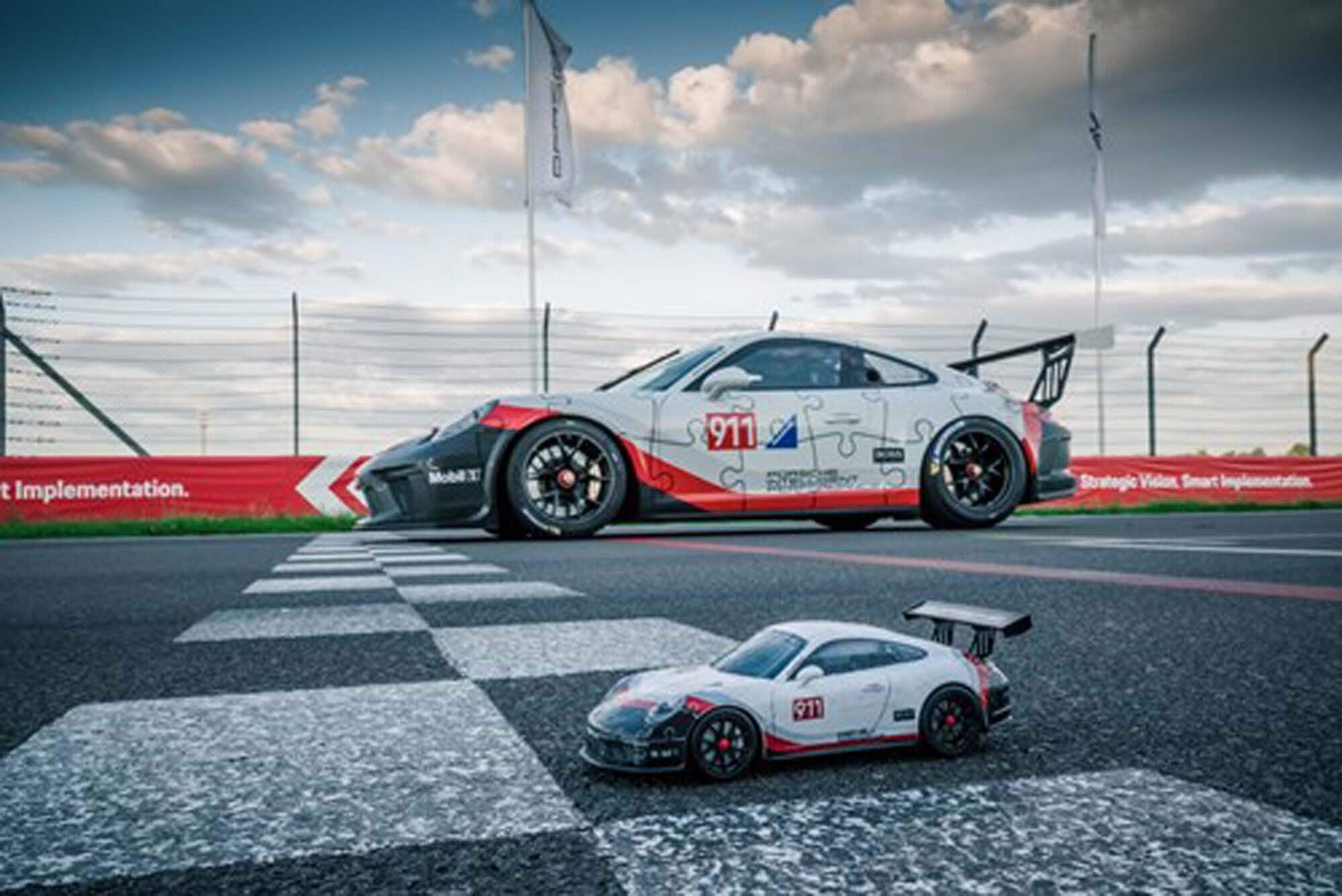Ravensburger 3D Pussel - Porsche GT3 Cup 108 bitar