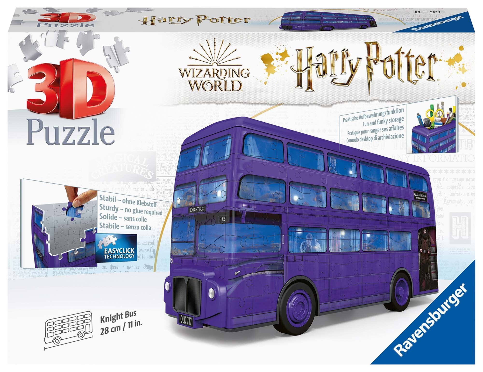 Ravensburger 3D Pussel - Harry Potter Nattbussen 216 bitar