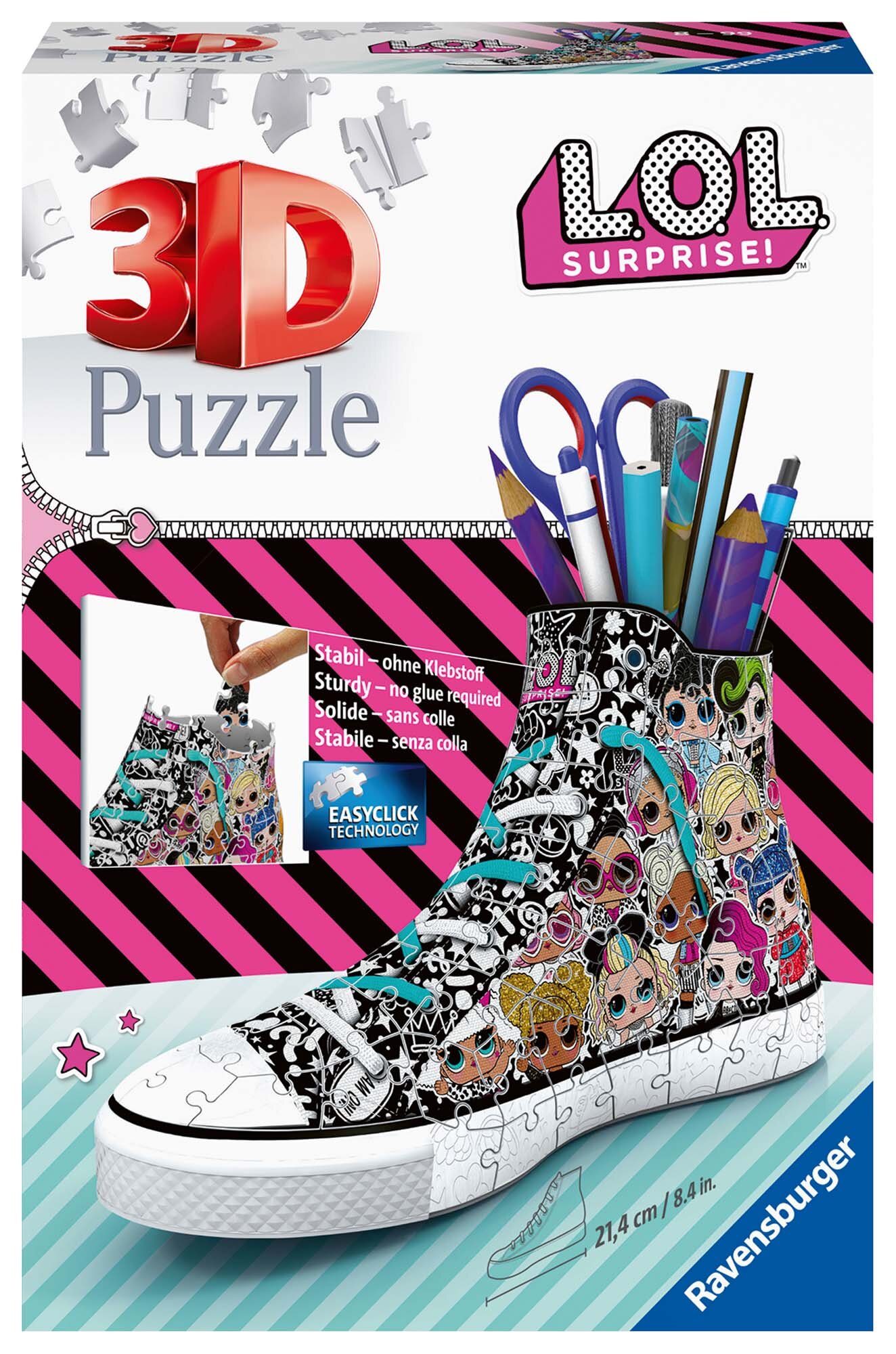 Ravensburger 3D Pussel - LOL Surprise sneaker 108 bitar