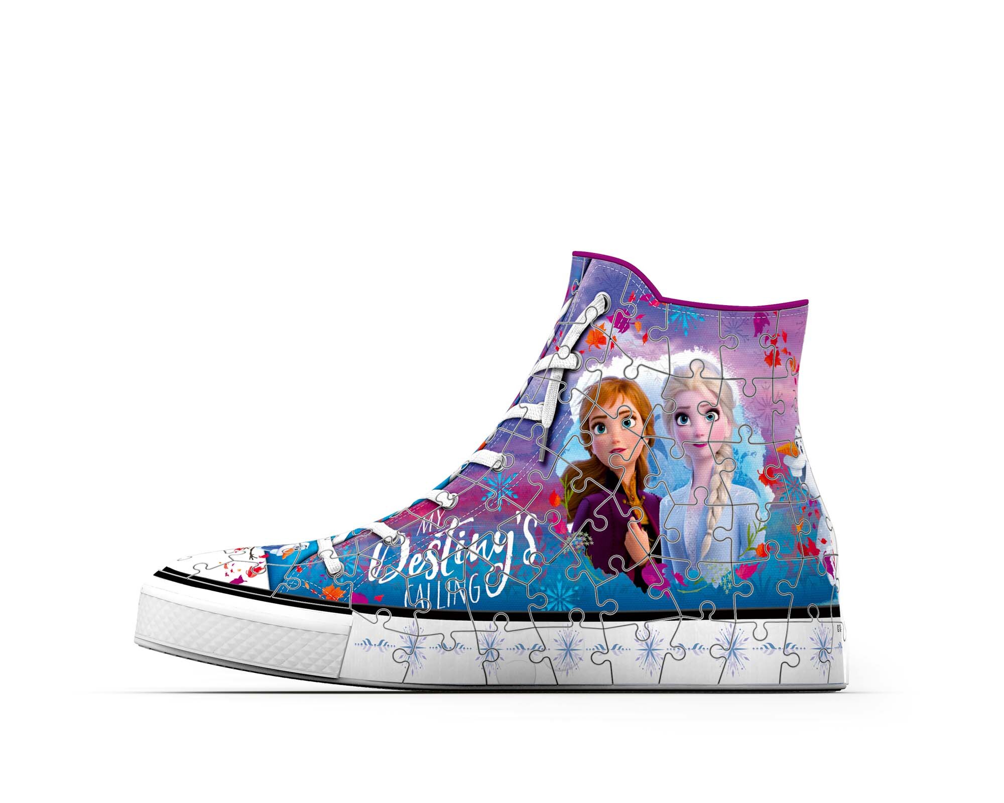 Ravensburger 3D Pussel - Disney Frost 2 sneaker 108 bitar