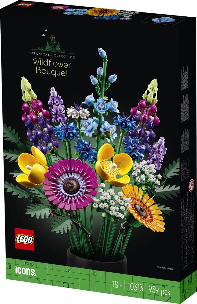 LEGO Icons - Bukett med vilda blommor 18+