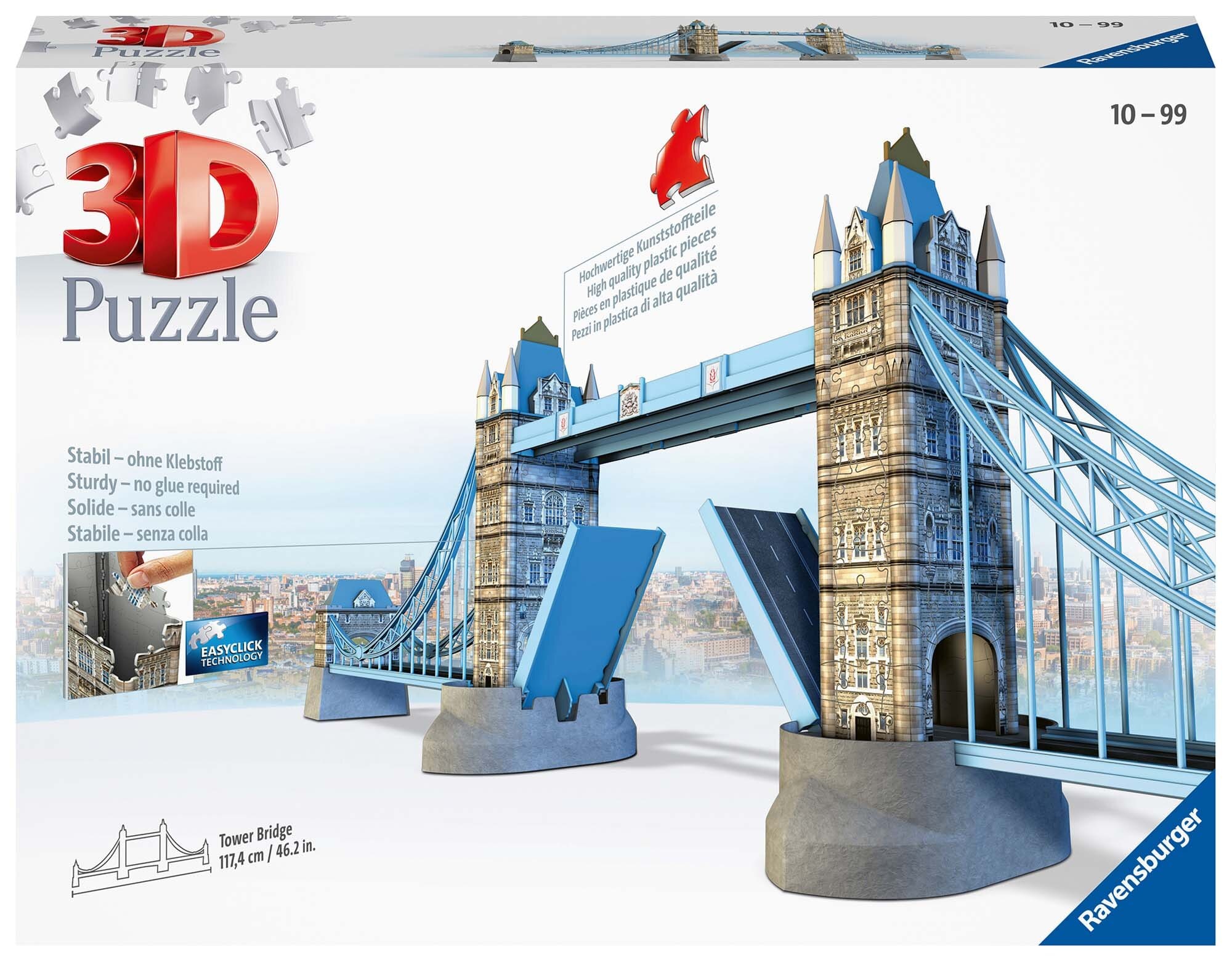 Ravensburger 3D Pussel - Tower Bridge 216 bitar