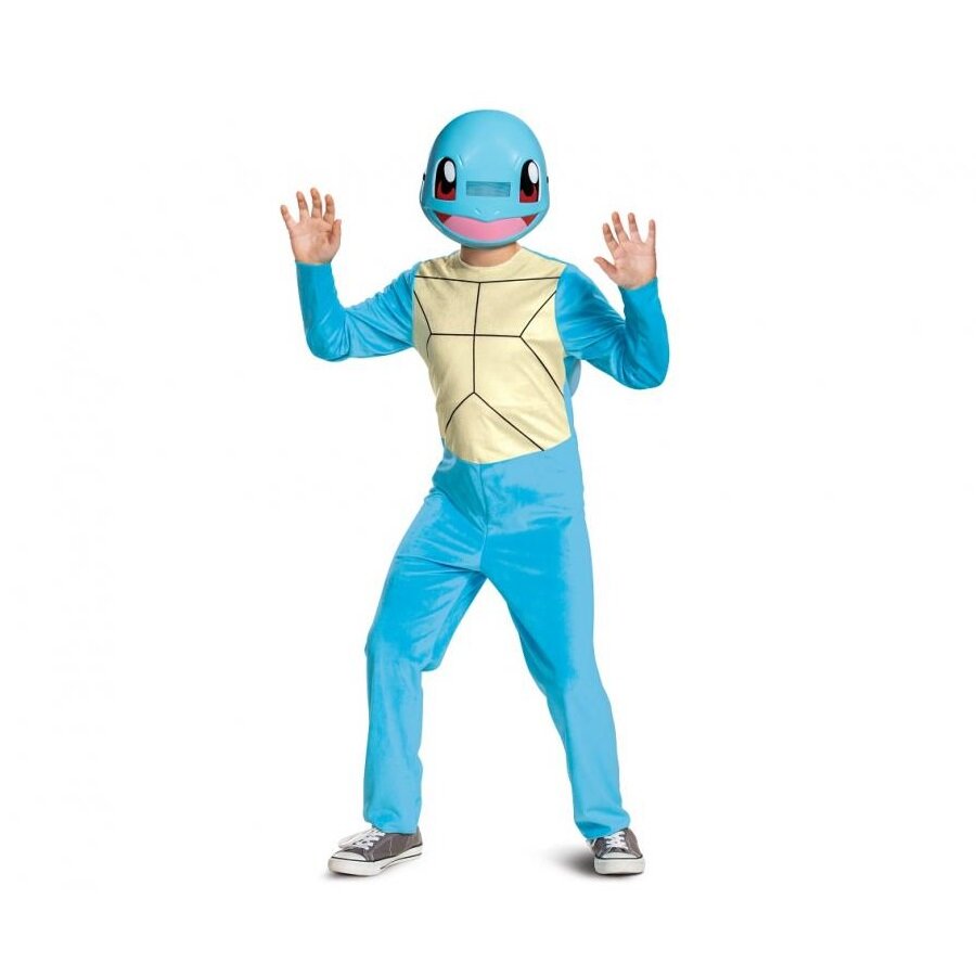 Pokémon Squirtle Maskeraddräkt 10-12 år