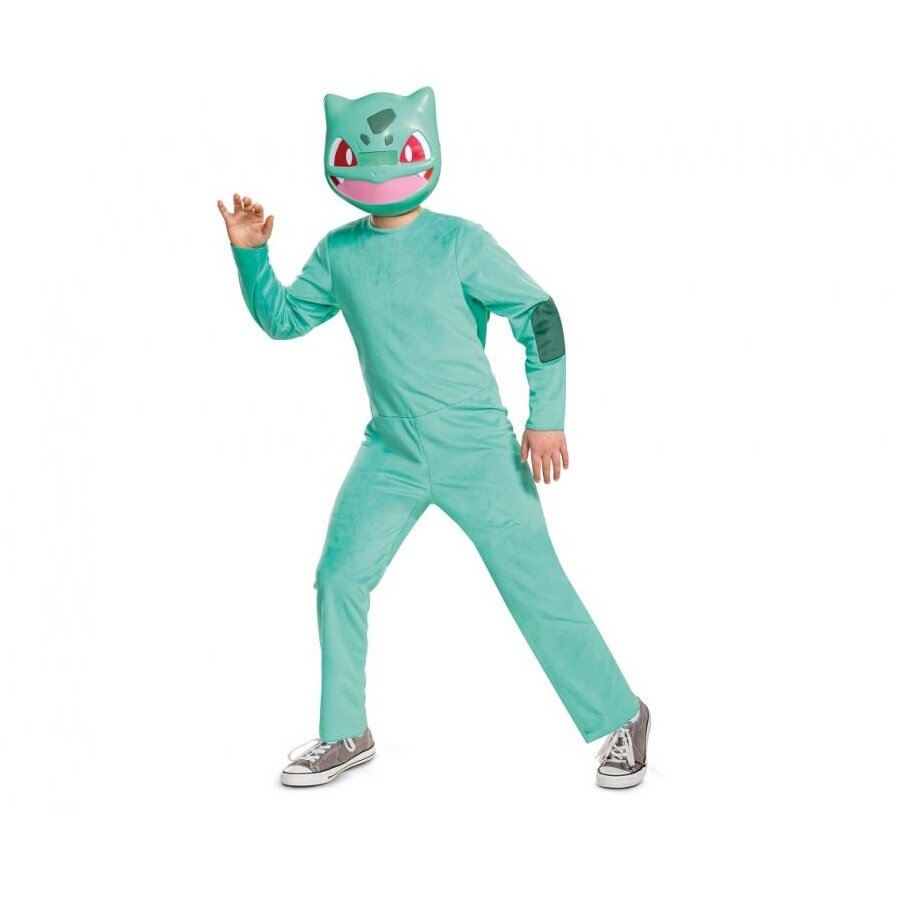 Pokémon Bulbasaur Maskeraddräkt 4-6 år