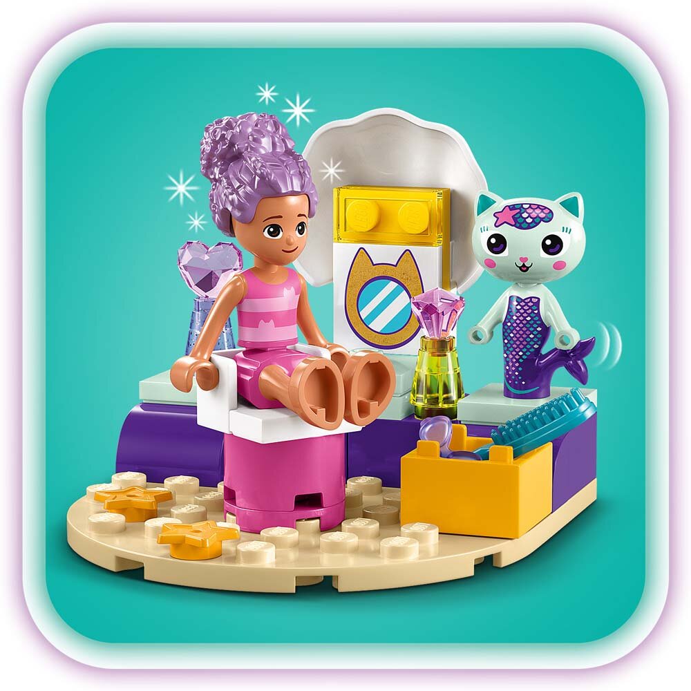 LEGO Gabby's Dollhouse - Gabbys och Sjökattens skepp och spa 4+