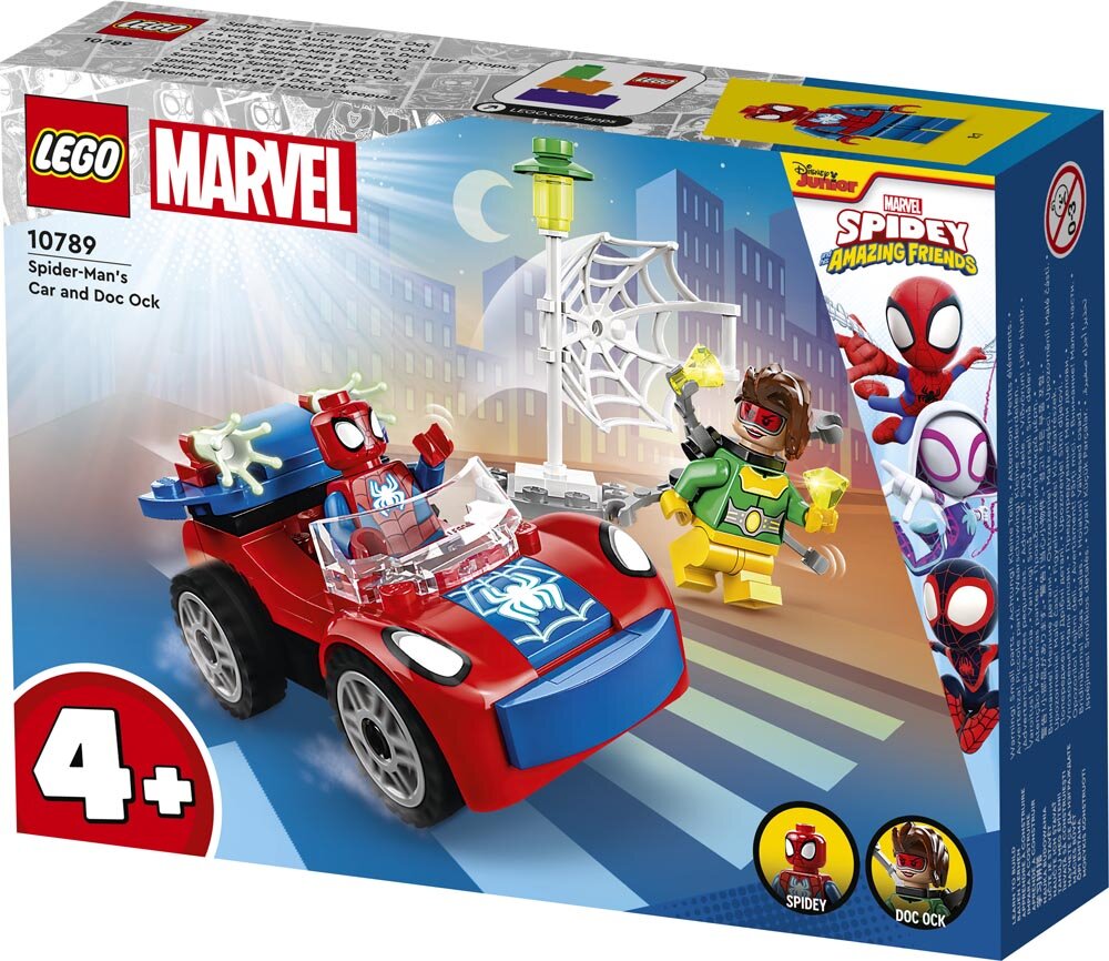 LEGO Marvel - Spider-Mans bil och Doc Ock 4+