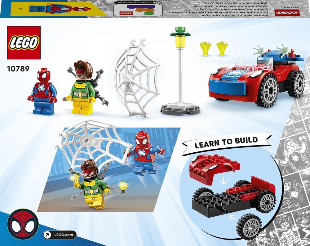 LEGO Marvel - Spider-Mans bil och Doc Ock 4+