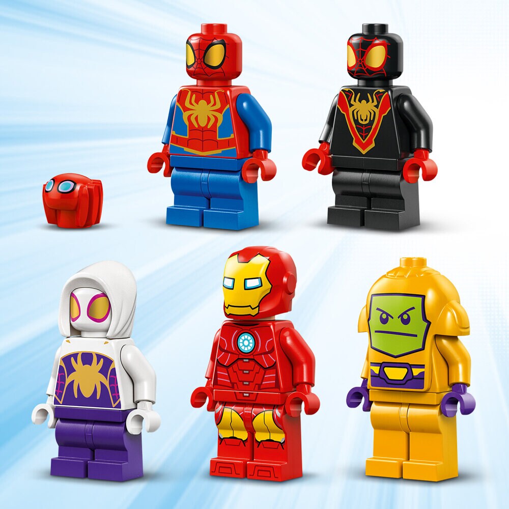 LEGO Marvel - Team Spideys näthögkvarter 4+