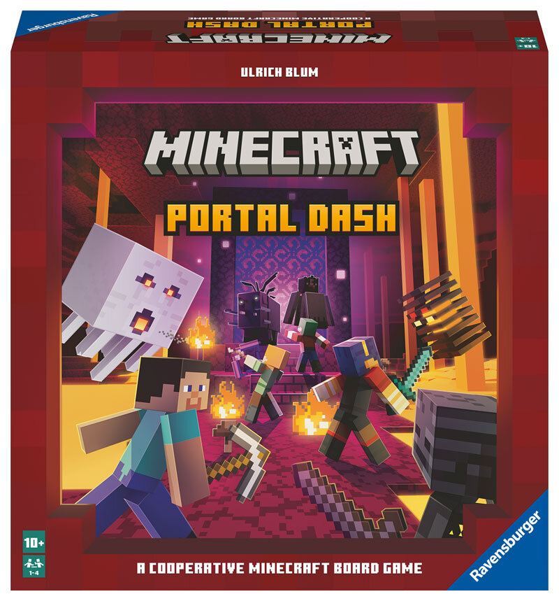 Ravensburger - Sällskapsspel Minecraft Portal Dash