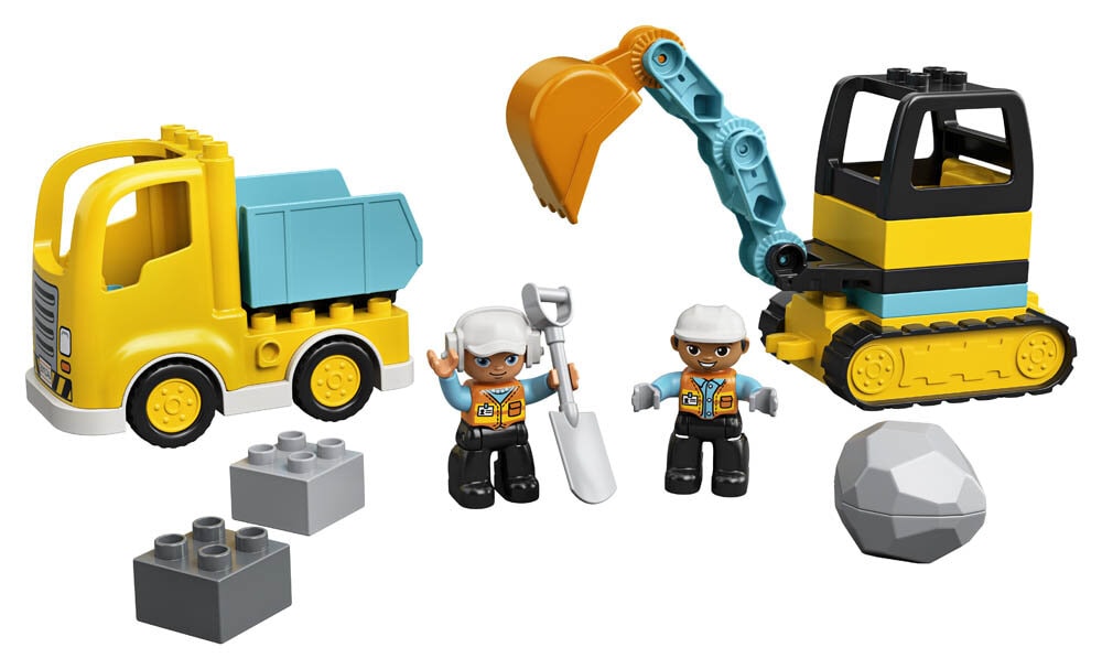 LEGO Duplo, Lastbil och grävmaskin 2+