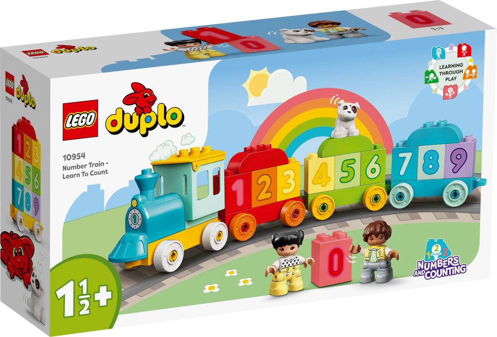 LEGO Duplo - Siffertåg: Lär dig räkna 1+