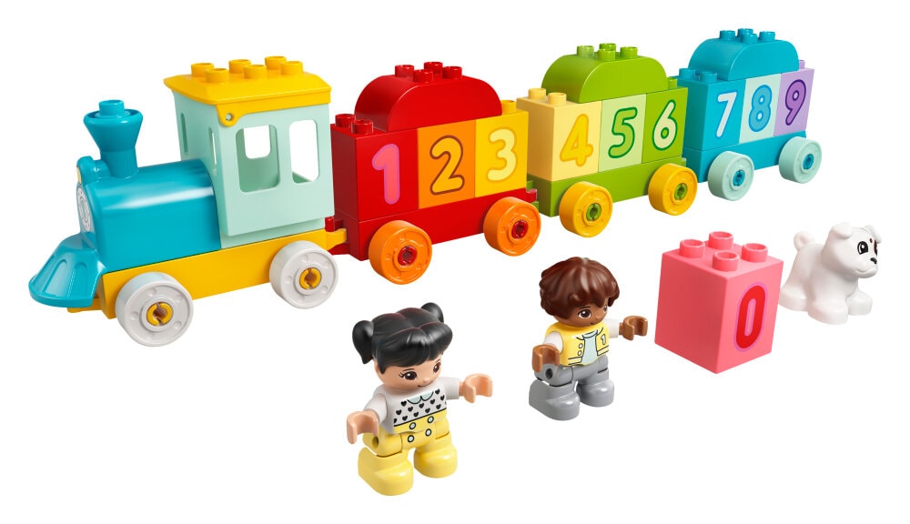 LEGO Duplo - Siffertåg: Lär dig räkna 1+