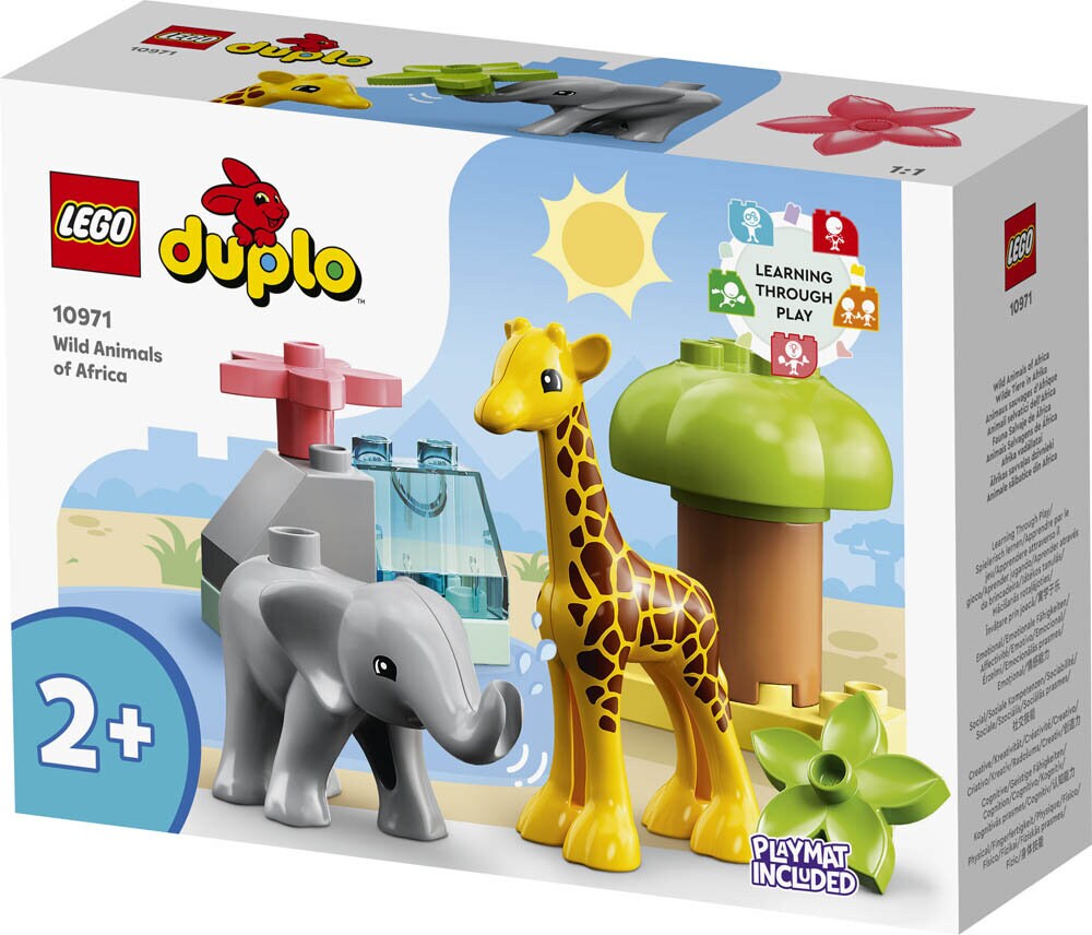 LEGO Duplo Afrikas vilda djur 2+