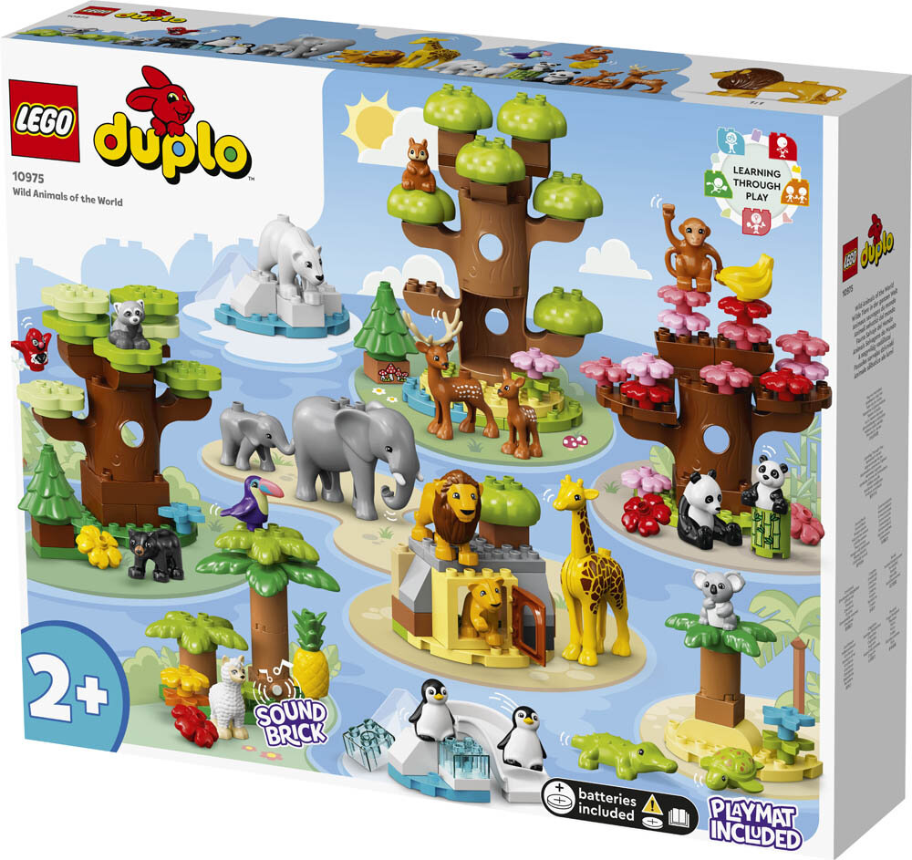LEGO Duplo Världens vilda djur 2+