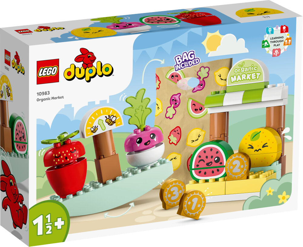 LEGO Duplo - Ekologisk marknad 1+