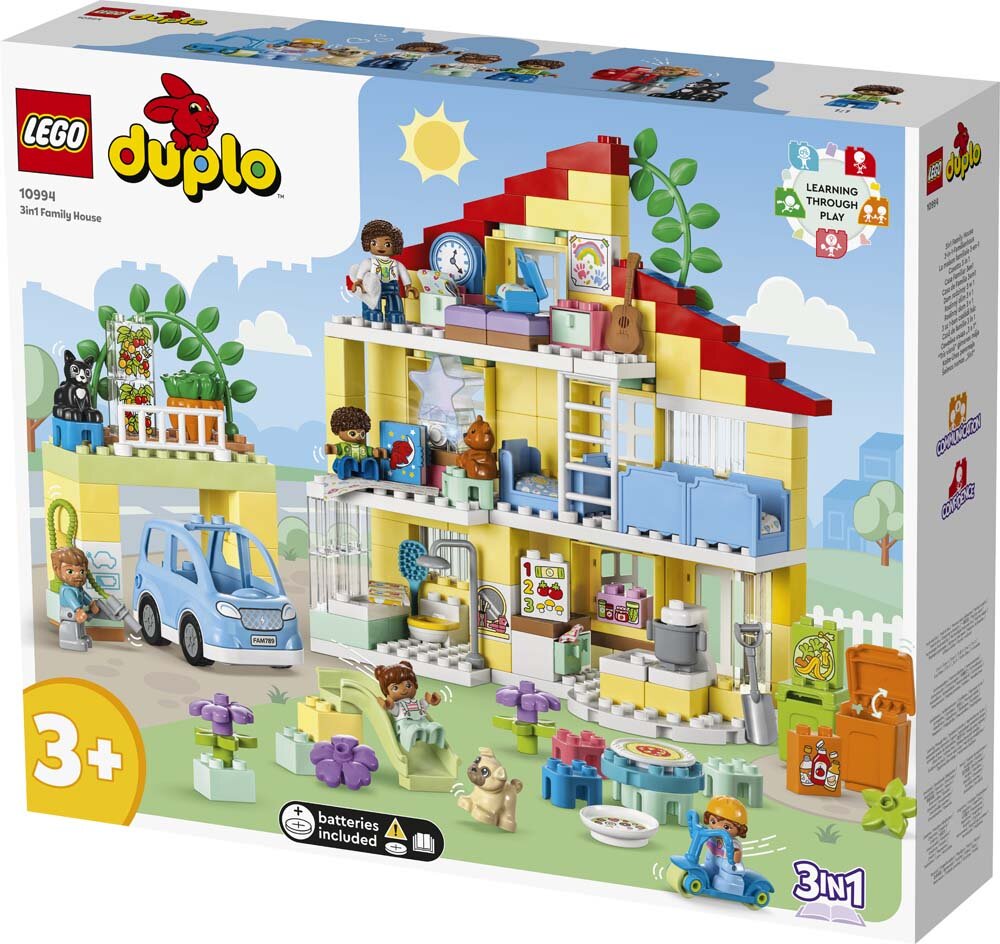 LEGO Duplo - Familjehus 3 in 1 3+