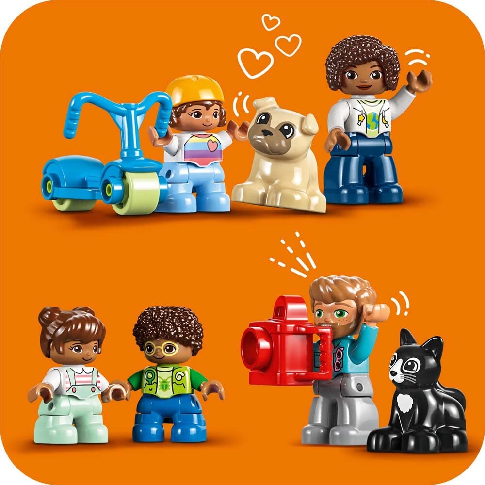 LEGO Duplo - Familjehus 3 in 1 3+