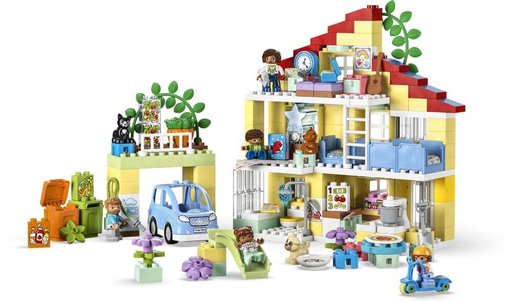 LEGO Duplo - Familjehus 3 in 1 3+