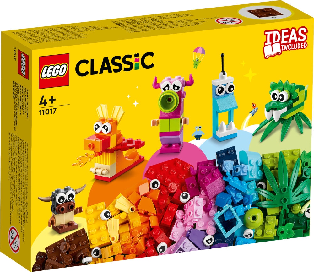 LEGO Classic - Kreativa monster 4+