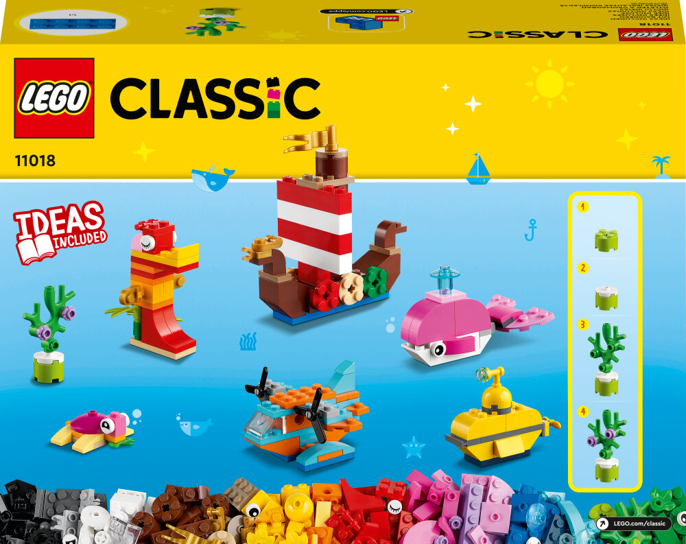 LEGO Classic - Kreativt havsskoj 4+