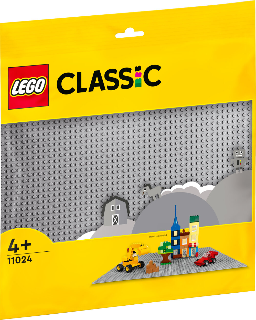 LEGO Classic - Grå basplatta 4+