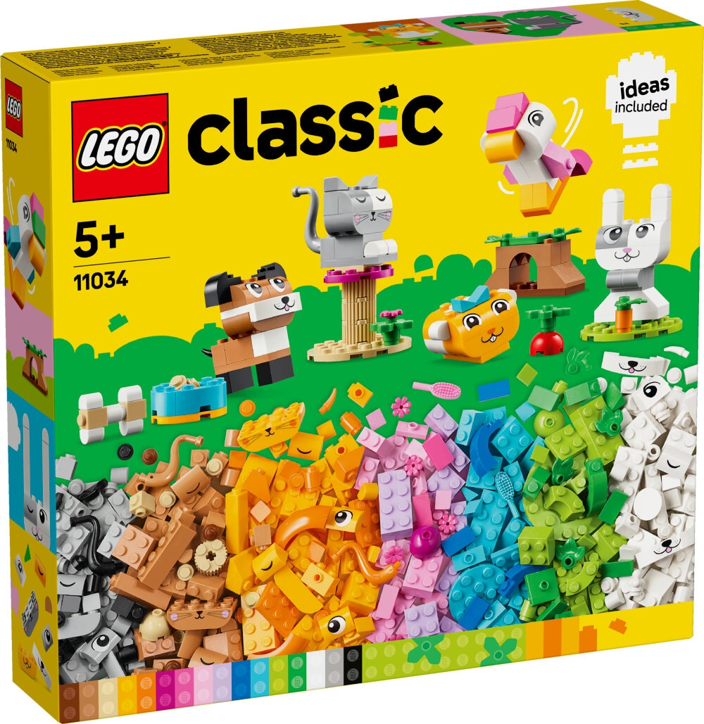 LEGO Classic - Kreativa husdjur 5+