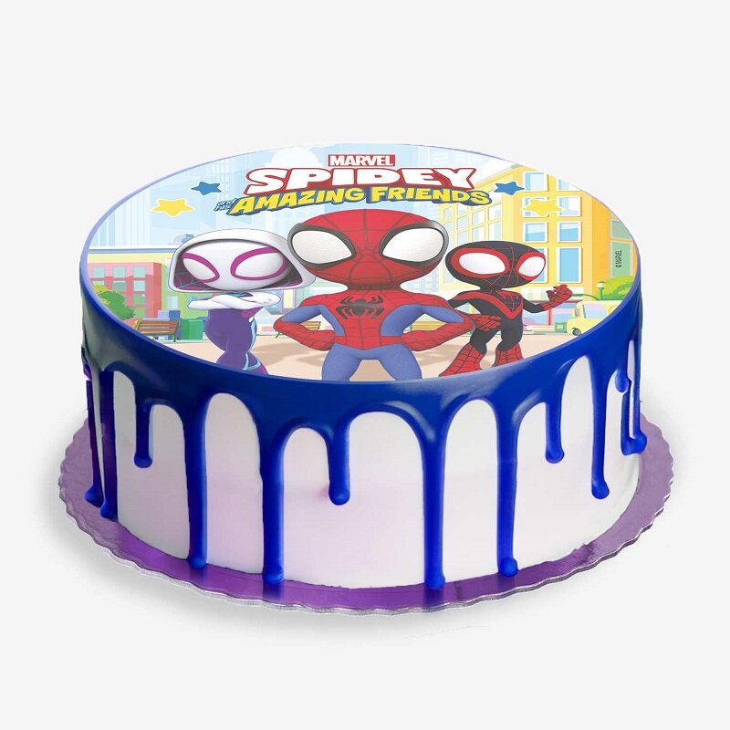 Tårtbild Spidey - Oblat 20 cm