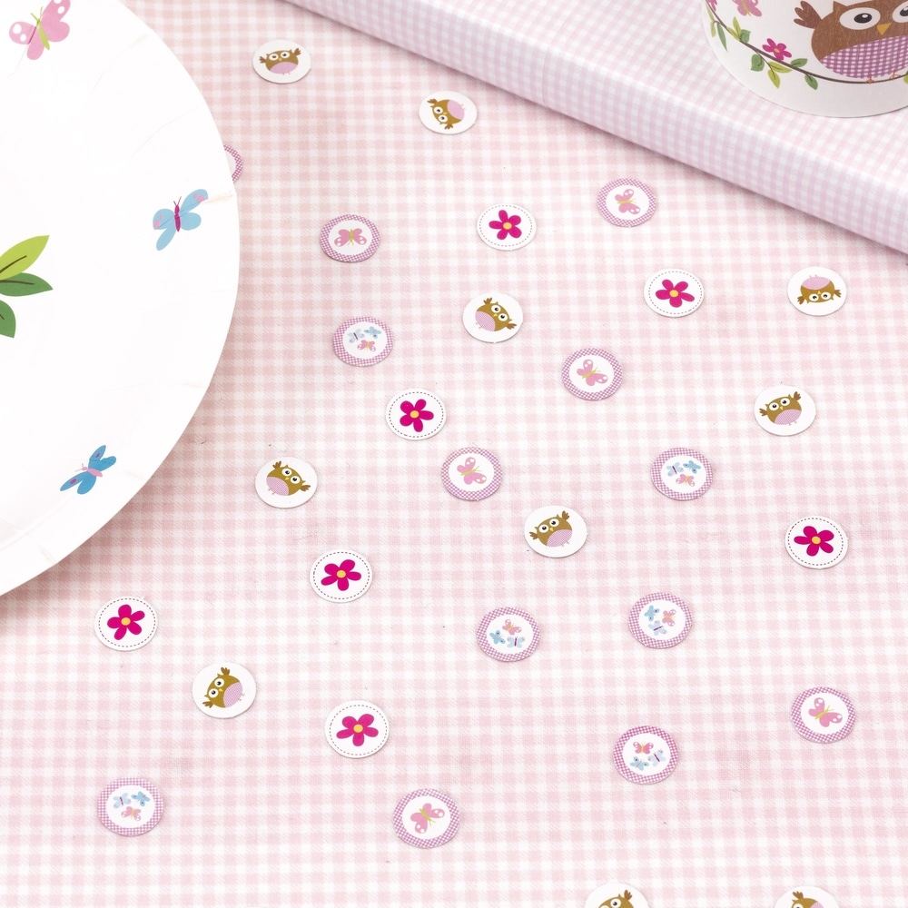 Little Owls Rosa, Konfetti 14 g