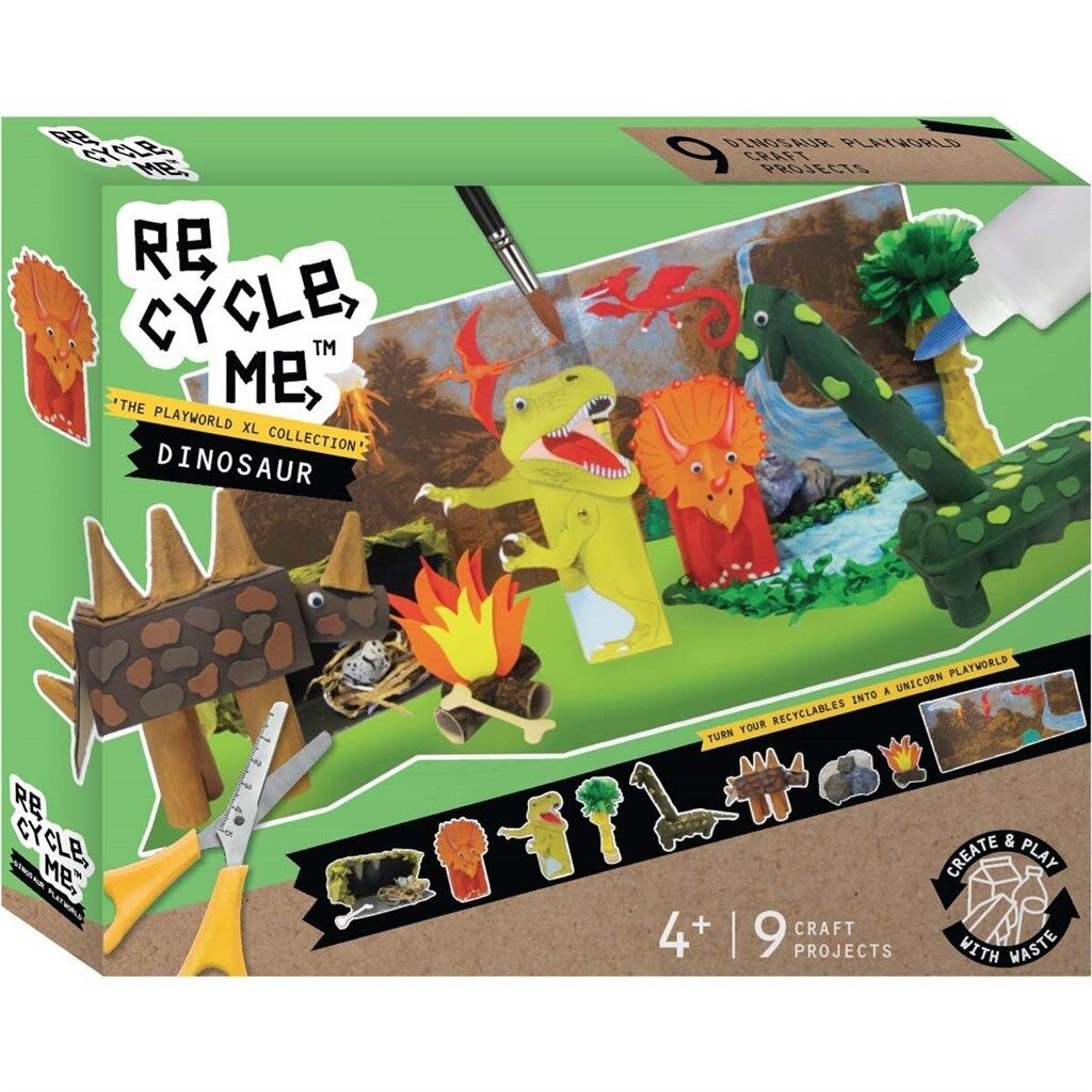 DIY Recycle Me Playworld, Dinosaurie