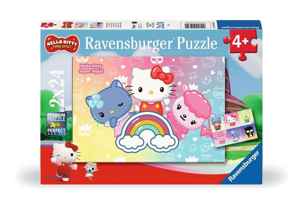 Ravensburger Pussel - Hello Kitty 2x24 bitar