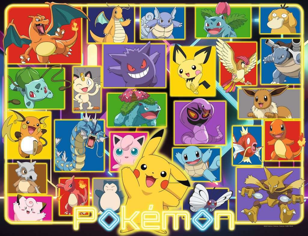 Ravensburger Pussel - Pokémon 2000 bitar