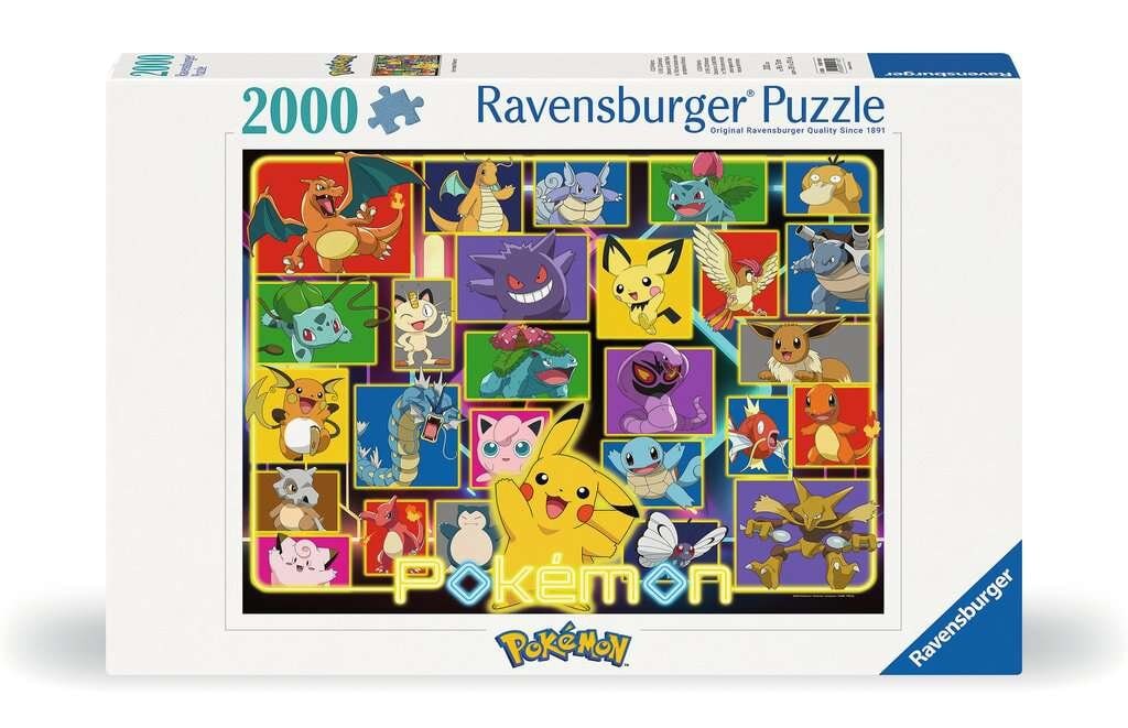 Ravensburger Pussel - Pokémon 2000 bitar