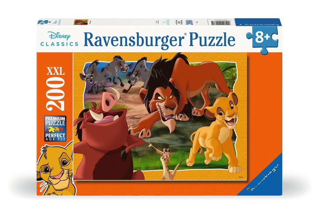 Ravensburger Pussel - Lejonkungen 200 bitar