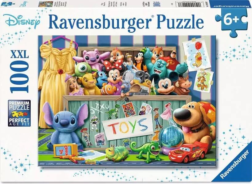 Ravensburger Pussel - Disney Pixar Multicharacter 100 bitar