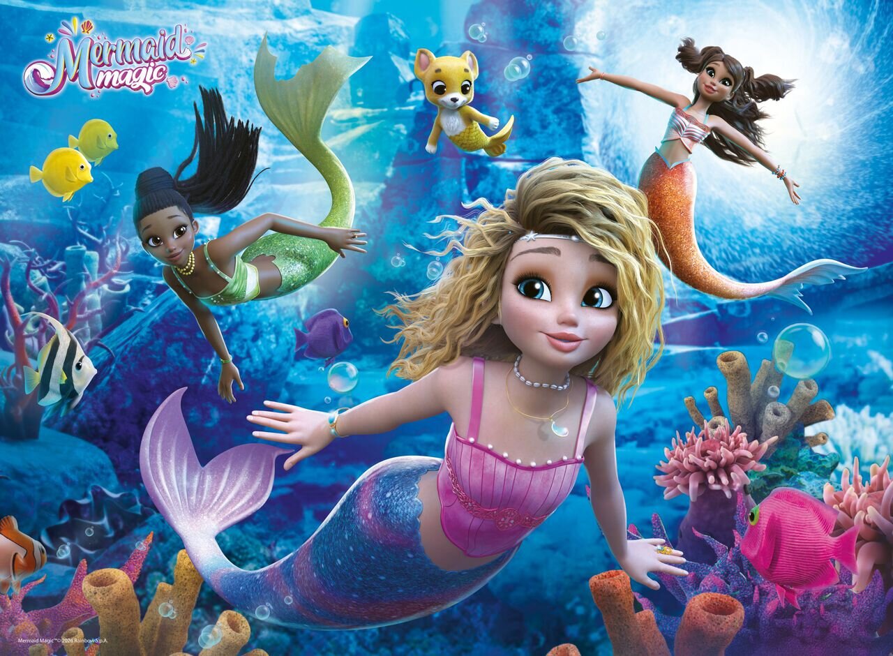 Ravensburger Pussel - Mermaid Magic 200 bitar