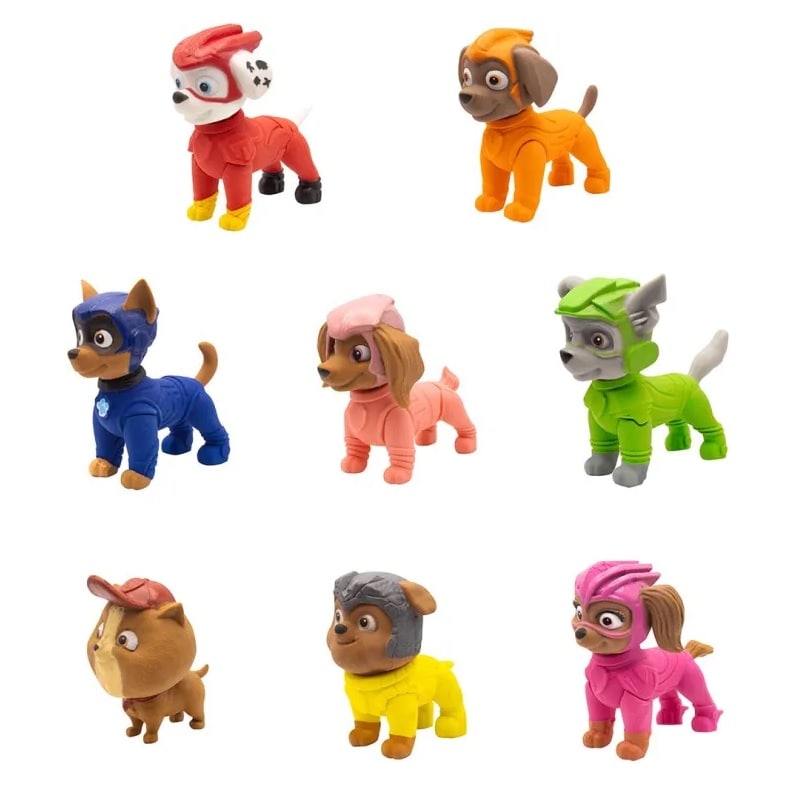 Paw Patrol - Byggbara Suddgummin