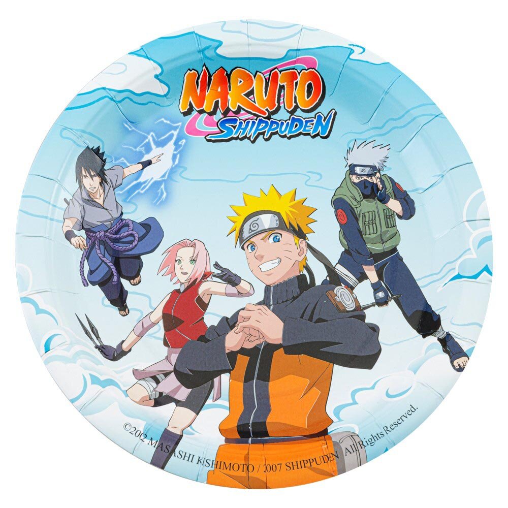 Naruto - Tallrikar 8-pack