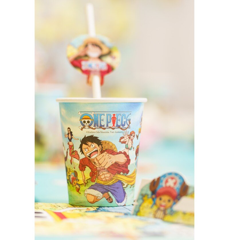One Piece - Pappmuggar 8-pack